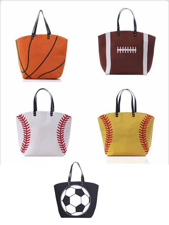 Canvas Sports Totes
